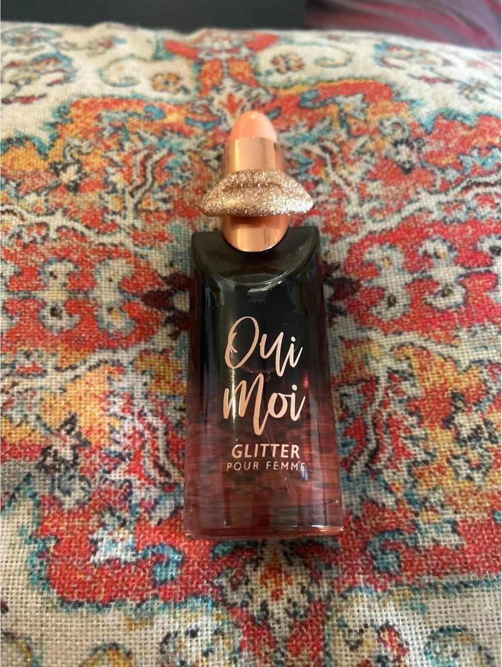 Oui  moi glitter pour femme perfume damaged bottle